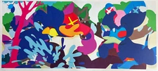 Kaws Lithograph COA Original Numbered Limited Certified (Mori Museum)