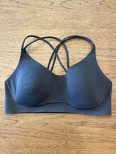 Victoria's Secret Black VSX LARGE Elevate Strappy-Comfort Sports Bra VS