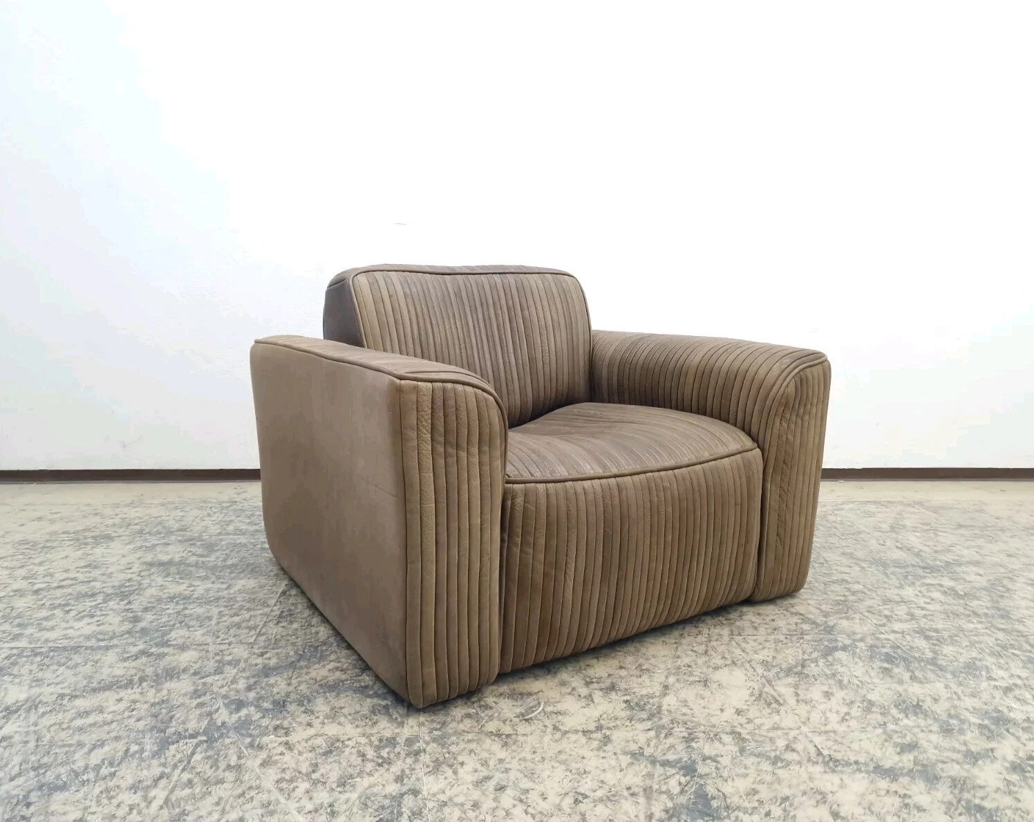 De Sede Ernst Lüthy Armchair Rare Rare Designer Sofa Armchair Leather Sofa Chair Leather