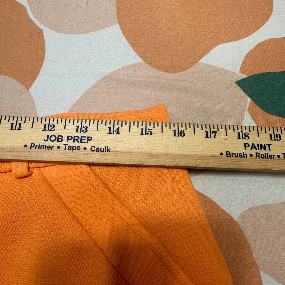 Vintage Orange Haymaker Tennis Skirt with Front Pockets Size 18