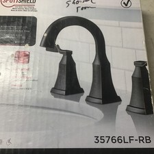 Delta Sawyer Brushed Nickel Finish Two Handle BathroomSink Faucet 35766LF-RB