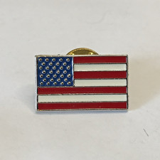 AMERICAN FLAG LAPEL PIN MADE IN USA Hat Tie Tack Badge Pinback VOTE (Z6)
