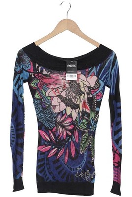 Desigual Pullover Damen Strickpullover Strick Oberteil Gr. S Mehrfarbig #ac4t7ft