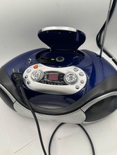 Portable CD Player CRAIG BOOMBOX AM/FM STEREO RADIO CD6912B. Works 