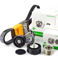 Contitech 7PK1104 Keilrippenriemen-Satz + Freilauf FüR BMW 1 E81 E87 3 E90-E93