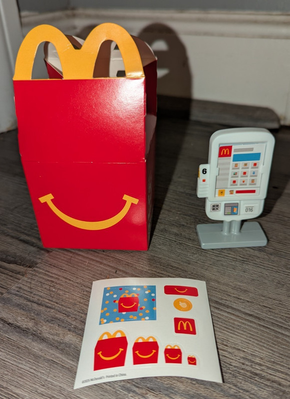 2025 Lil McDonald’s #17 Self Ordering Kiosk Kids Happy Meal Toy Collectible
