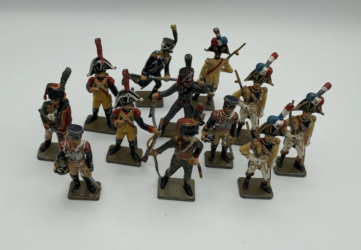 FIGURINE SOLDAT STARLUX CHEVALIER MASSE D'ARME / antique toy soldier