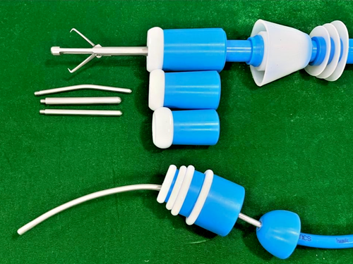 2pc Laparoscopic Mangeshkar-Type & Marva-Type Uterine Manipulator Reusable - Afbeelding 11 van 13