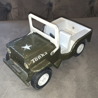 Vintage 70er Jahre Tonka American Army Jeep