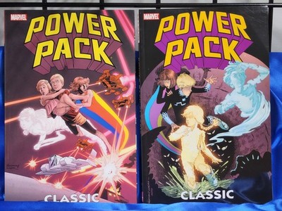 POWER PACK CLASSIC Volume 1 & 2 TPB Marvel Comics