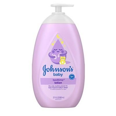 Johnson's Baby Bedtime Lotion, Soothing 27.1 Fl Oz (Pack of 1), PURPLE 