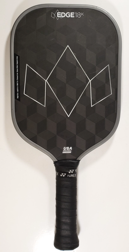 Diadem Edge 18K Speed Pro 14mm Pickleball Paddle Silver 8oz 5.7" Handle - Picture 5 of 14