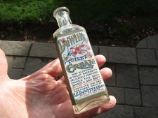 Colorful Label only DeWitts Toilet Cream