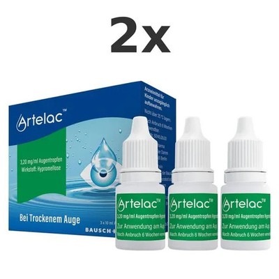 2x Artelac Augentropfen 30 ml - PZN 4348208