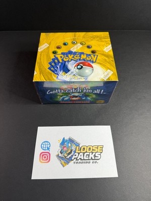 ORIGINAL | FACTORY SEALED | 1999 Pokemon Base Set Booster Box | 36