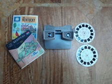 Vintage Sawyers View-Master i zjeżdżalnie