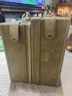 Vintage Hartmann Luggage Set Of 2  Belting Leather Suitcases NO Key — photo 10