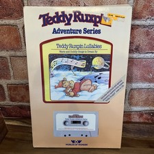 Teddy Ruxpin Adventure Series Story Book  Cassette Teddy Ruxpin Lullabies 6F 