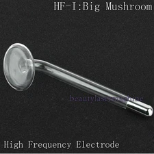 High Frequency Big Mushroom Electrode Tube Violet Orange Ray Facial Skin Care