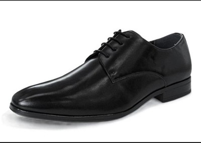 Perry Ellis Portfolio Men Black Leather Dress Shoes Size 9.5  display picture 1