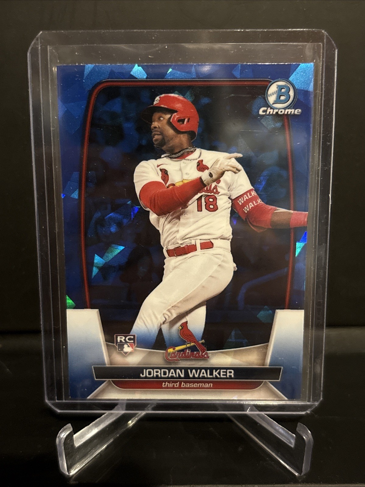 2023 Bowman Chrome Sapphire Edition - Jordan Walker #18 (RC)