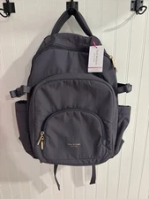 Brand New Isaac Mizrahi Backpack with Cooler/ Stanley Pocket Dark Gray NWT