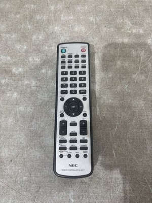 NEC Fernbedienung RU-M117 für Beamer Display schwarz silber TV Monitor