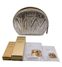 Cle de Peau Beaute Gold Gift Set Cleansing Foam Vitality Mask Emulsion Cream NEW