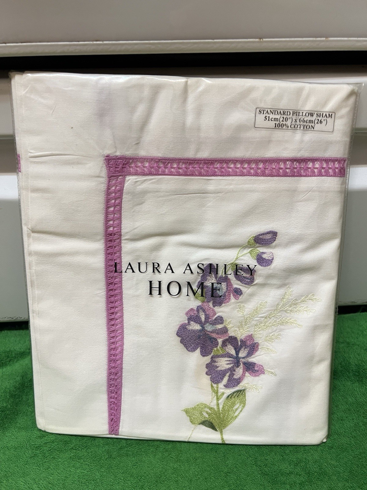 Laura Ashley Polly Bedlinen Twin Duvet Cover With Matching Pillow Sham Brand New
