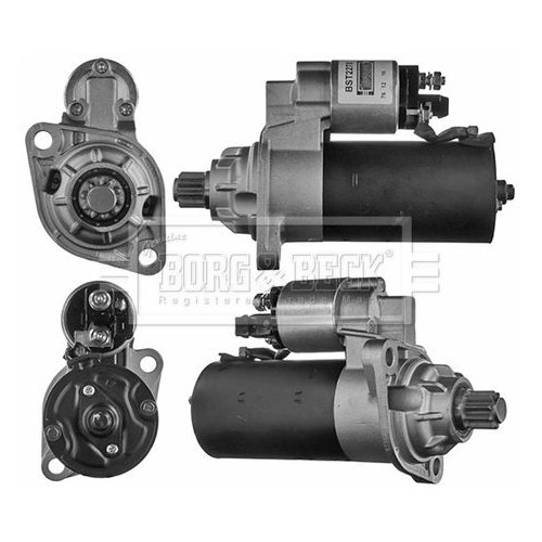 For VW BORA I 1J2 1998 to 2013 BORG & BECK Starter BST2278