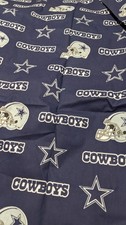 HEAVY WEIGHT COWBOY PRINT FABRIC--1 1/8 YARD