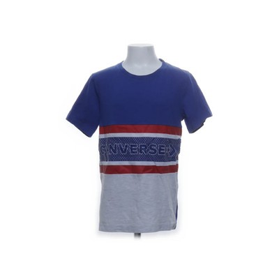 Converse, T-shirt, Größe: 128/140, Blau/Rot/Weiß, Print, Jungen #4kT