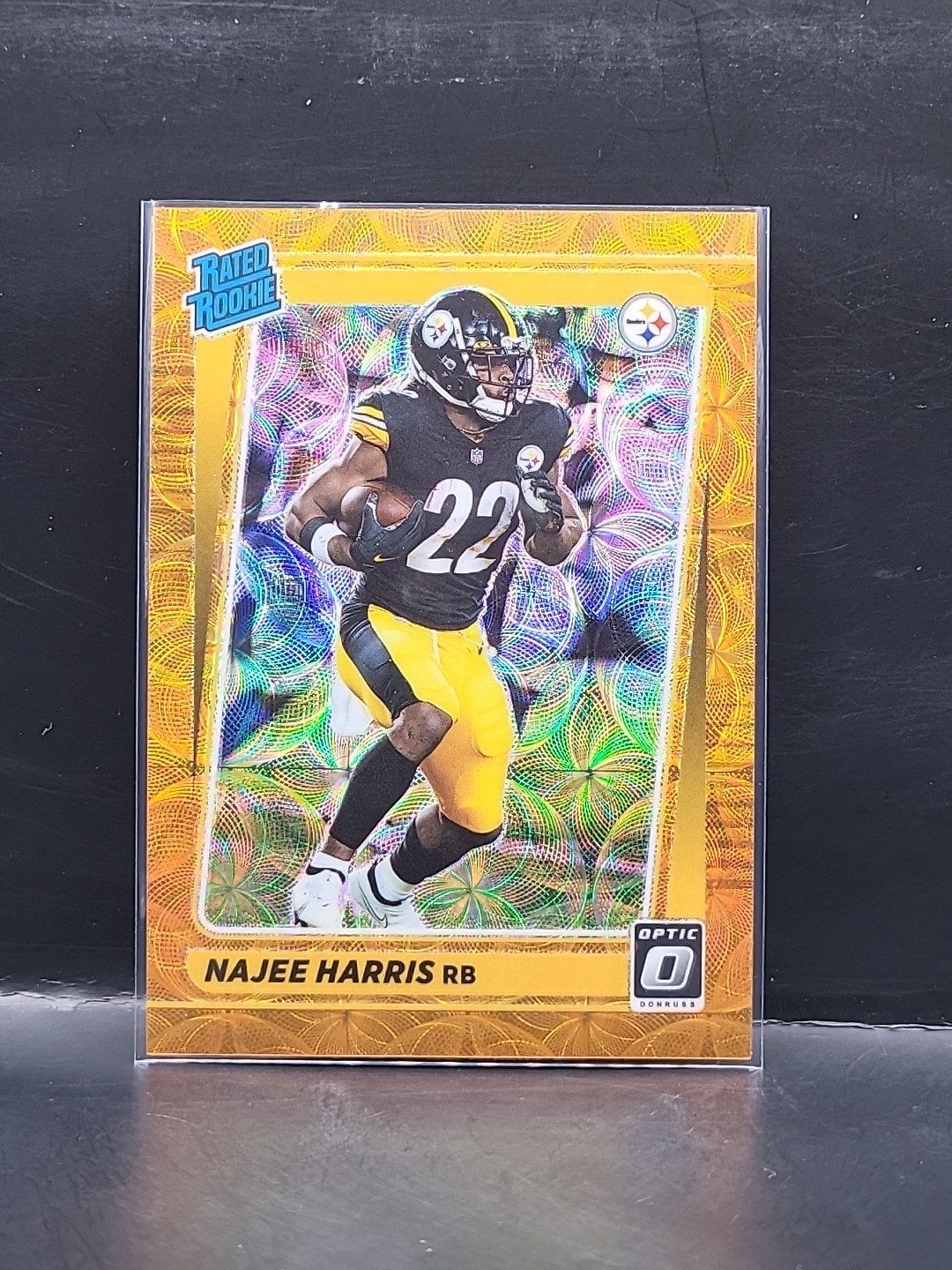 2021 Paninin Donruss Optic - Najee Harris #213 Rated Rookie Orange Scope #d/79