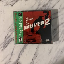 PS1 Driver 2 Greatest Hits Sony PlayStation PS1- CIB Complete Tested