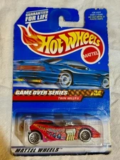 1998 Hot Wheels Twin Mill ll 4 of 4 Game Over Series #960  Diecast Car 1:64