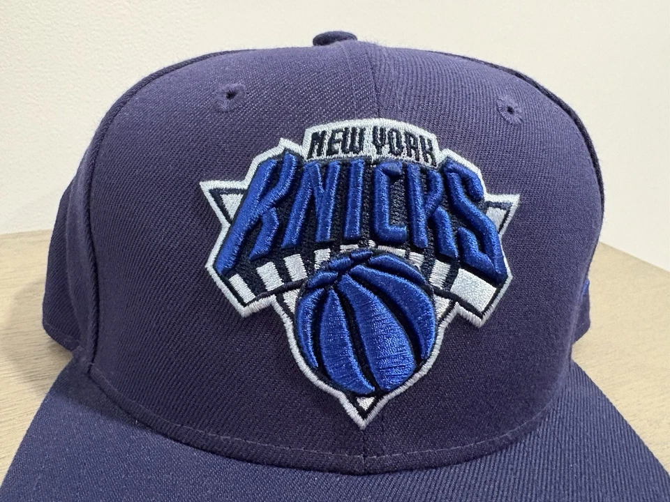New Era New York Knicks Snapback Hat Blue Tonal 9Fifty - Image 2 of 4