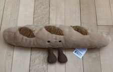 Jellycat Amuseables Baguette 13" Plush A2BAGET Authentic Jellycat London New
