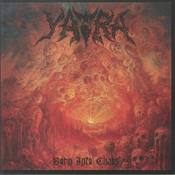 YATRA - Born Into Chaos - translucent red & green splattered vinyl LP + insert