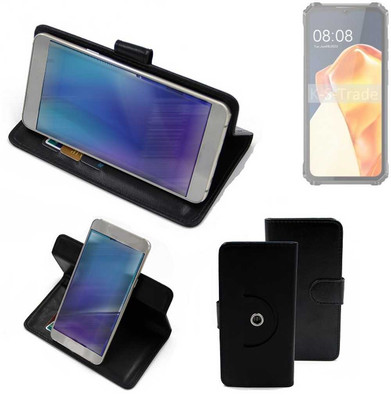 Housse De Protection Avec Pare-chocs Pour Oukitel WP28S - Similicuir Marron, Rabat, Portefeuille, Neuf