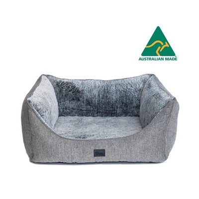 Superior Pet Plus High Side Hideout Ortho Dog Bed (Artic Fur) - Large