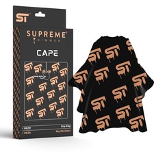 Supreme Trimmer Premium Barber Cape Professional Hair Stylist Waterproof, H...