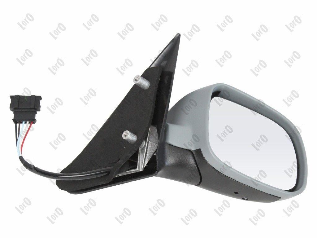 ABAKUS Right Convex Heated Electric Exterior Mirror 3505M12 Skoda 1996-2004 Grey