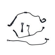 8W0121081BK Coolant Radiator Reservoir Tank Overflow Hose Compatible with Audi