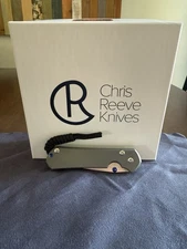 Chris Reeve Knives Small Sebenza 31 Drop Point MagnaCut LEFT HANDED S31-1001