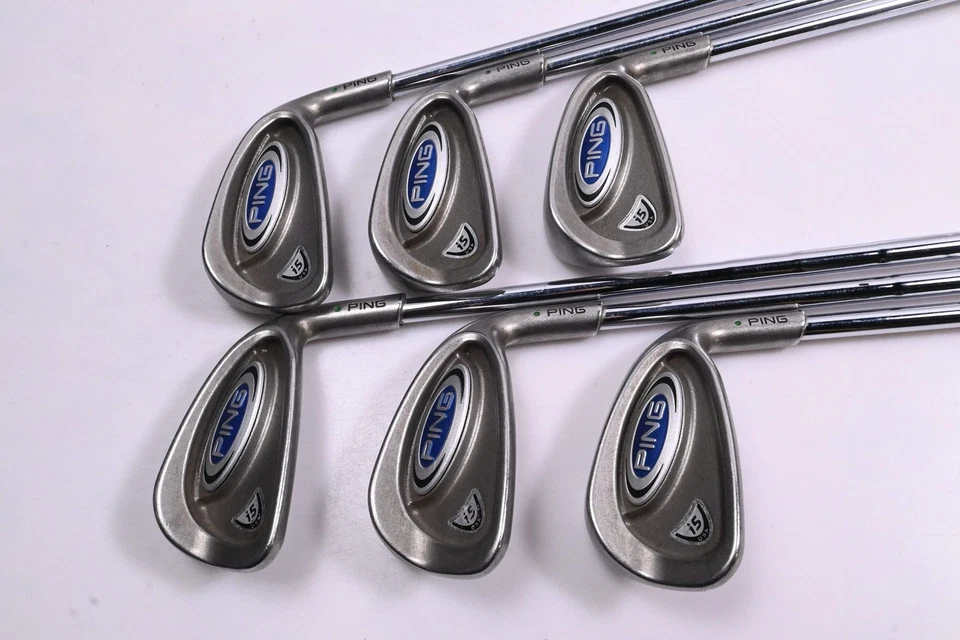 Ping i5 Irons / 4-9i / Green Dot / Regular Flex Ping Cushin Shafts - Image 2 of 4