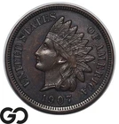 1907 Indian Head Cent Penny