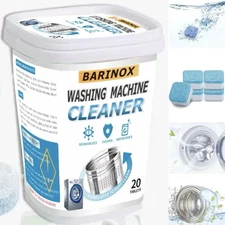 Barinox Washing Machine Cleaner for Front / Top loaders, 20 Packs Washer C