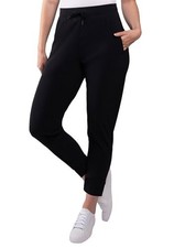 Kirkland Signature Womens Black 4 Way Stretch Activewear Pants Size S NWT