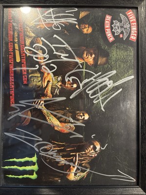 Five Finger Death Punch  Autograph