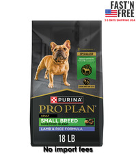 Purina Pro Plan Small Breed Dog Food Shredded Blend Lamb and Rice Formula